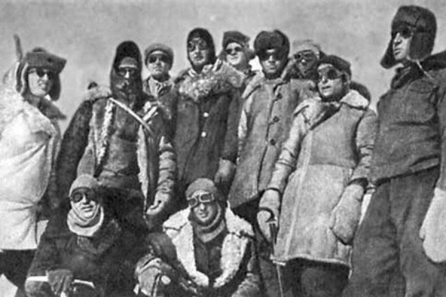 Военные на Эльбрусе