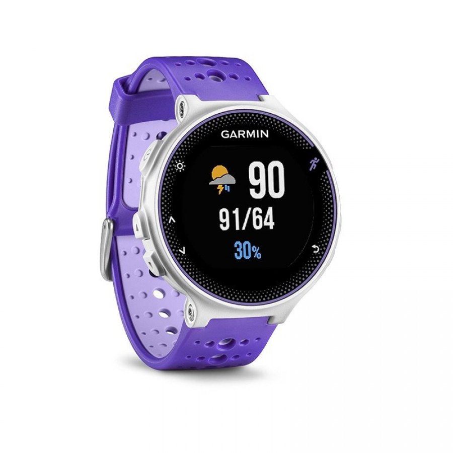 Garmin Умные мультиспортивные часы Forerunner 230 с пульсометром, фиолетовый Garmin Умные мультиспортивные часы Forerunner 230 с пульсометром, фиолетовый