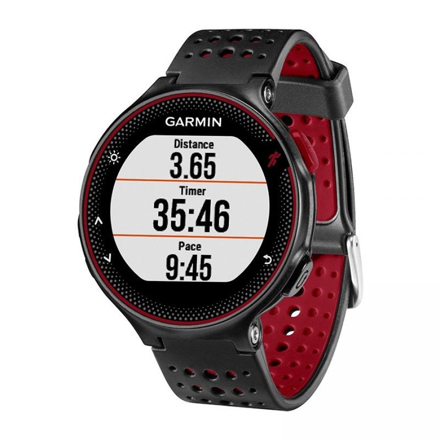 Garmin Умные мультиспортивные часы Forerunner 235, черно-красный Garmin Умные мультиспортивные часы Forerunner 235, черно-красный
