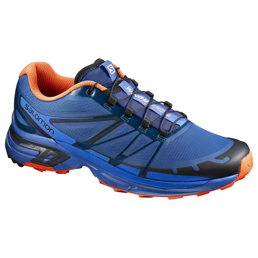 Salomon кроссовки Wings Pro 2 Nautical Blue/Flam Salomon кроссовки Wings Pro 2 Nautical Blue/Flam