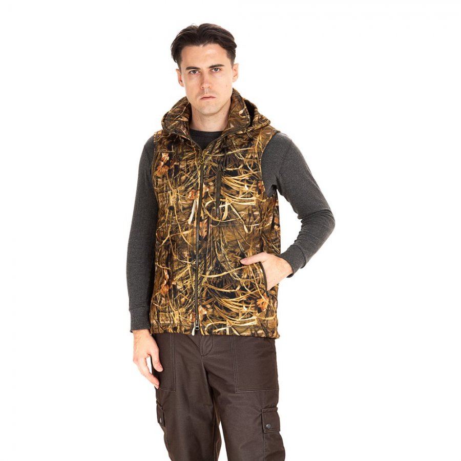 Huntsman Жилет демисезонный Никс цвет Камыш ткань Alova windblock Huntsman Жилет демисезонный Никс цвет Камыш ткань Alova windblock