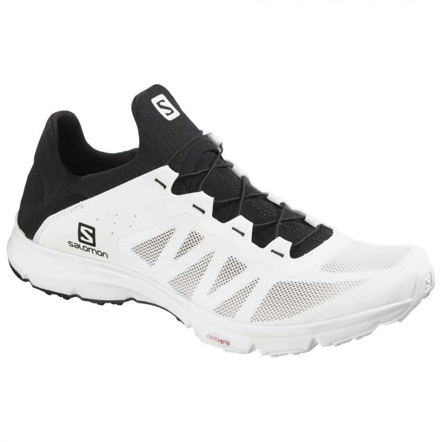 Salomon кроссовки мужские AMPHIB BOLD White/White/Black Salomon кроссовки мужские AMPHIB BOLD White/White/Black