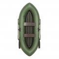 Лодка гребная Лоцман Турист 300 ВНД (Зеленый)