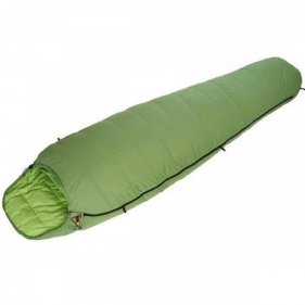 Изображение Спальник кокон пуховый Bask Trekking 600+Fp M V2 -19 (тёмно-зелёный/зелёный)