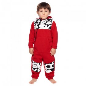 Изображение Детский комбинезон Bask Modi (красный/черный)