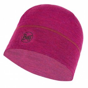 Изображение Buff шапка Lightweight Merino Wool Hat Solid Purple Raspberry