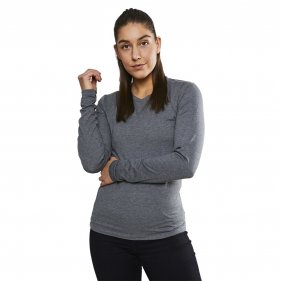 Изображение Craft рубашка женская термобельё Essential Warm (серый)