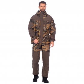 Изображение Huntsman Костюм мембранный демисезонный Ангара ткань Alova -5°С (эфа/хаки)