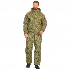 Изображение Huntsman Костюм демисезонный Таймень ткань Taslan 320 (Графика Листва)
