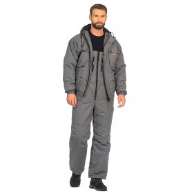 Изображение Костюм демисезонный Таймень цвет Серый ткань Breathable