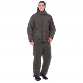 Изображение Huntsman Костюм зимний нешуршащий IRBIS ткань Finlyandia -35°С (хаки)