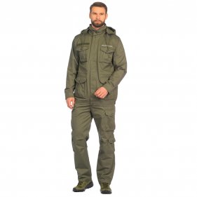 Изображение Huntsman Костюм Крафт ткань Cotton (хаки)