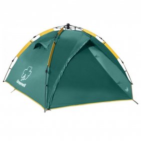 Изображение Greenell палатка автомат Дингл 3 V2 (зелёный)