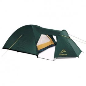 Изображение Normal палатка с большим тамбуром Нева 3 (тёмно-зеленый)