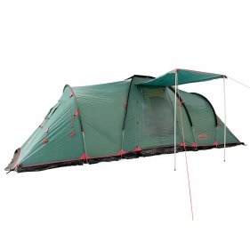 Изображение Палатка двухкомнатная Tramp Brest 6 V2 (зелёный)