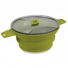 Изображение Котелок складной силиконовый Tramp 2,5 л TRC-146 (оливковый)