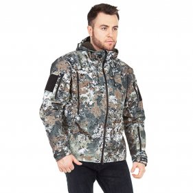 Изображение Куртка демисезонная Камелот цвет Пиксель ткань Softshell