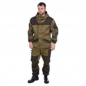 Изображение Huntsman Костюм Горка-V демисезон ткань Смесовая Грета/Грета -5°С (хаки)