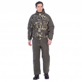 Изображение Huntsman Костюм демисезонный Таймень ткань Finlandia/Alova (хаки/М12G)