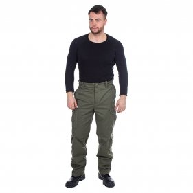 Изображение Брюки летние Крафт цвет Хаки ткань Cotton