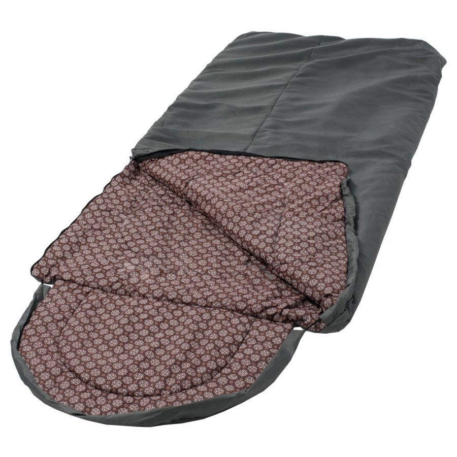 Huntsman Мешок спальный Standart ткань Кошачий глаз -5 (Антрацит ...