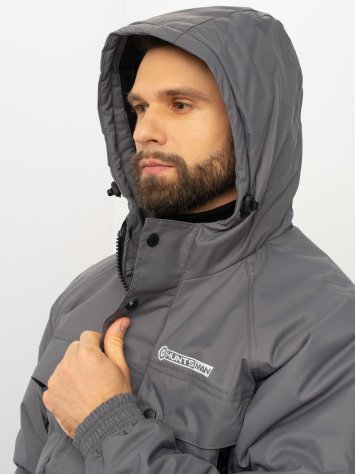 Костюм демисезонный Таймень ткань Breathable (серый)