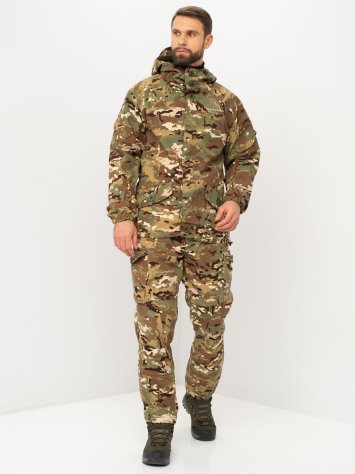 Костюм демисезонный Huntsman Горка-3 -5°С ткань Смесовая Рип-Стоп (мультикам) 