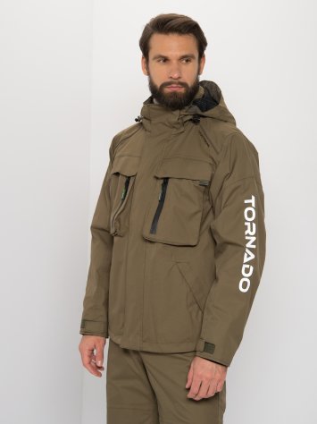 Костюм демисезонный Huntsman Торнадо 0°С  ткань Breathable (хаки)