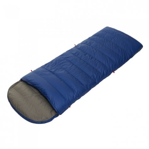 Спальник одеяло пуховый Bask Blanket Pro V2 XL -28 (синий/тёмно-серый)
