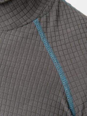 Huntsman комплект термобелья Thermoline ZIP ткань Флис Фактурный (серый)