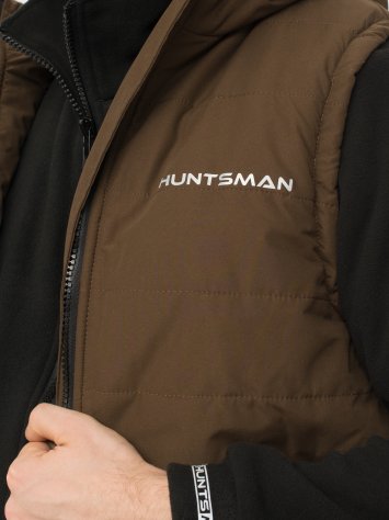 Huntsman Жилет демисезонный Фристайл ткань Канада (Коричневый)