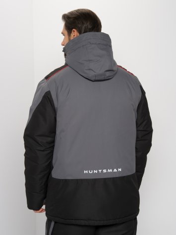 Костюм Huntsman Siberia ,тк.Breathable (cерый/черный)