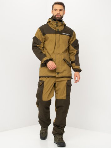 Костюм демисезонный Huntsman Горка-3 -5°С ткань Палатка/ Грета (хаки)