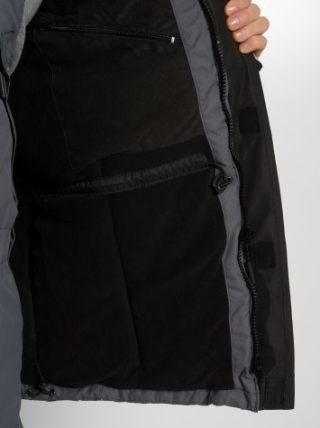 Костюм Huntsman Siberia ,тк.Breathable (cерый/черный)