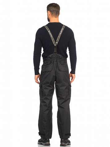 Костюм демисезонный Юкон ткань Breathable (серый/черный)