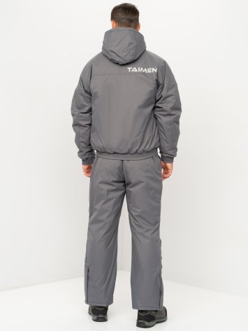 Костюм демисезонный Таймень ткань Breathable (серый)