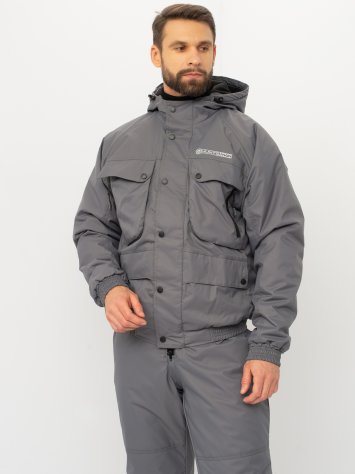 Костюм демисезонный Таймень ткань Breathable (серый)