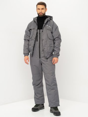 Костюм демисезонный Таймень ткань Breathable (серый)