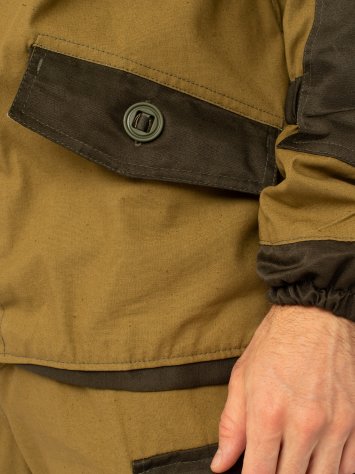 Костюм демисезонный Huntsman Горка-3 -5°С ткань Палатка/ Грета (хаки)