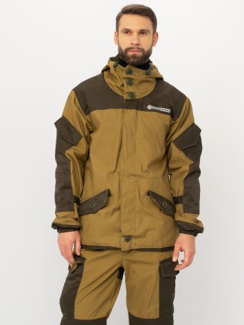 Костюм демисезонный Huntsman Горка-3 -5°С ткань Палатка/ Грета (хаки)
