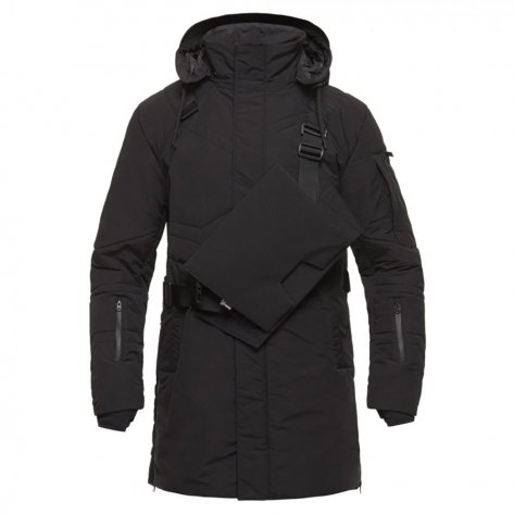 Пальто мужское утепленное Bask Roo-Egis -12С (черный) размер 50