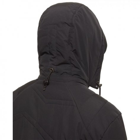 Пальто мужское утепленное Bask Roo-Egis -12С (черный) размер 50