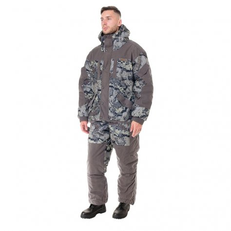 Костюм зимний Huntsman Ангара, тк.Алова (аллигатор/хаки)