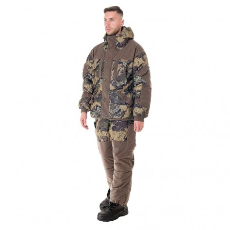 Костюм зимний Huntsman Ангара, тк.Алова (эфа/хаки)