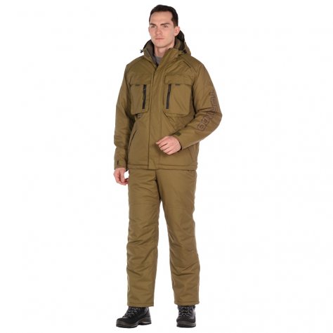 Костюм демисезонный Торнадо -15 ткань Breathable (Хаки)
