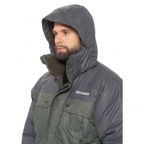Костюм зимний Huntsman Канада -35°С ткань Оксланд (хаки/графит)