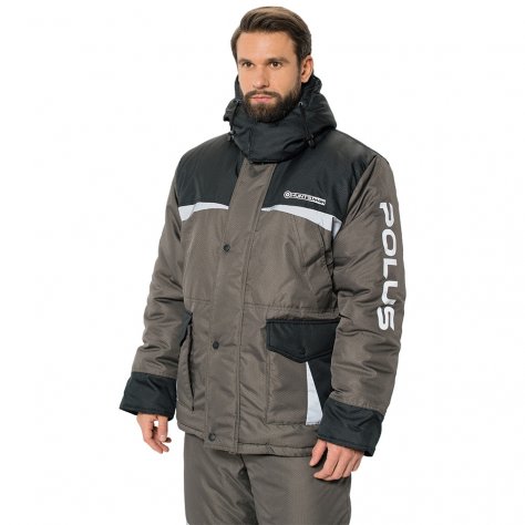 Костюм зимний Huntsman Полюс -40°С ткань Cell (хаки)