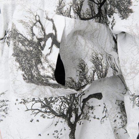 Костюм зимний Huntsman маскировочный Метель ткань Бязь (кусты)