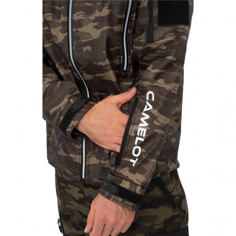 Куртка демисезонная Камелот ткань Softshell (Милитари)