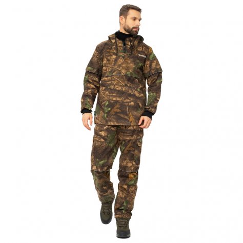 Костюм Huntsman Антигнус-Люкс с ловушками и пыльниками тк. Смесовая (светлый лес)
